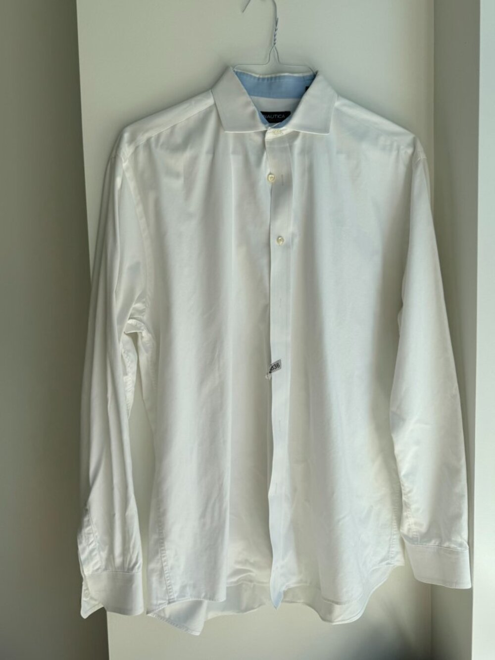 Men's Nautica White Button Down